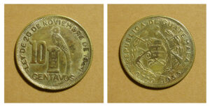 Numismática: monedas de Guatemala