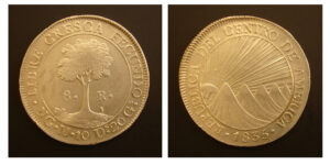 8 Reales República C.A. 1835